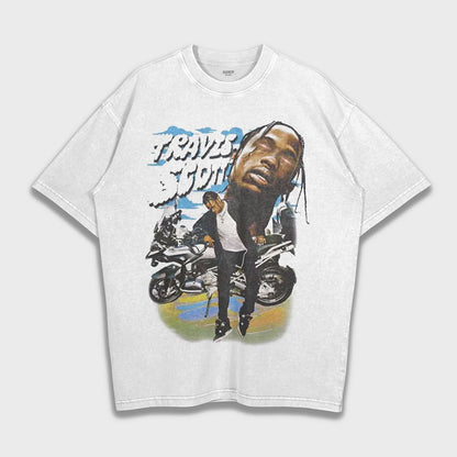 Travis Scott - Loose Fit Heavyweight T-Shirt