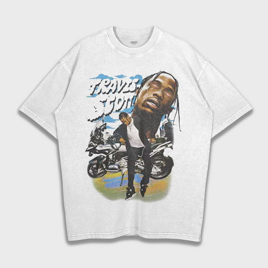 Travis Scott - Loose Fit Heavyweight T-Shirt