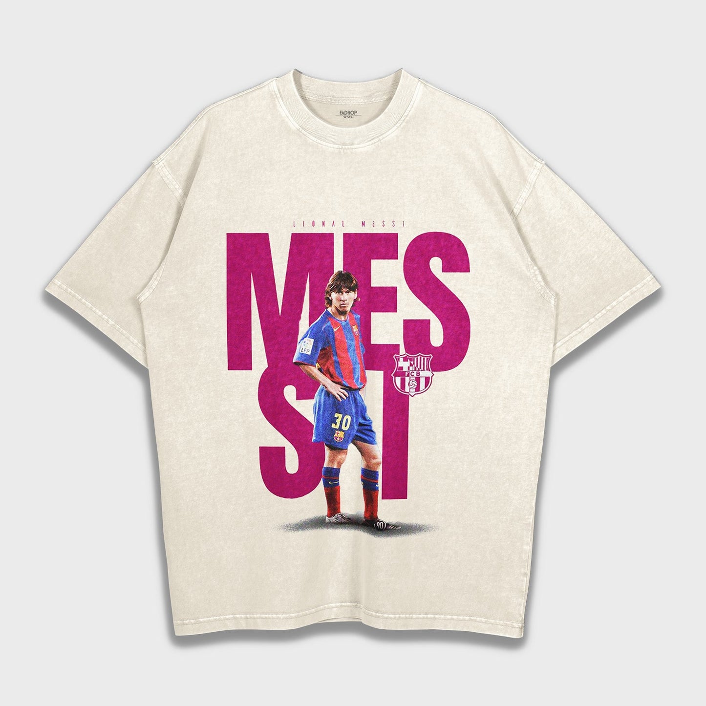 Lionel Messi - Loose Fit Heavyweight T-Shirt