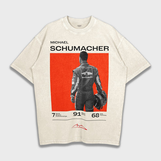 Michael Schumacher - Loose Fit Heavyweight T-Shirt