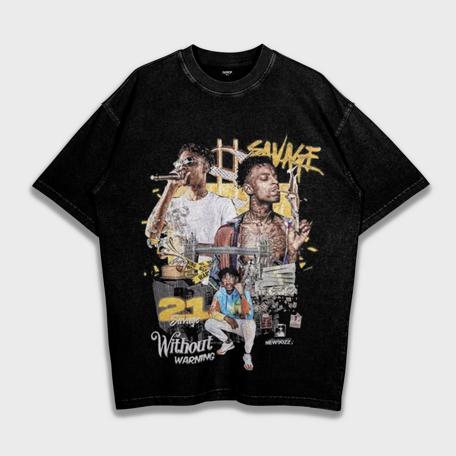 21 Savage - Loose Fit Heavyweight T-Shirt