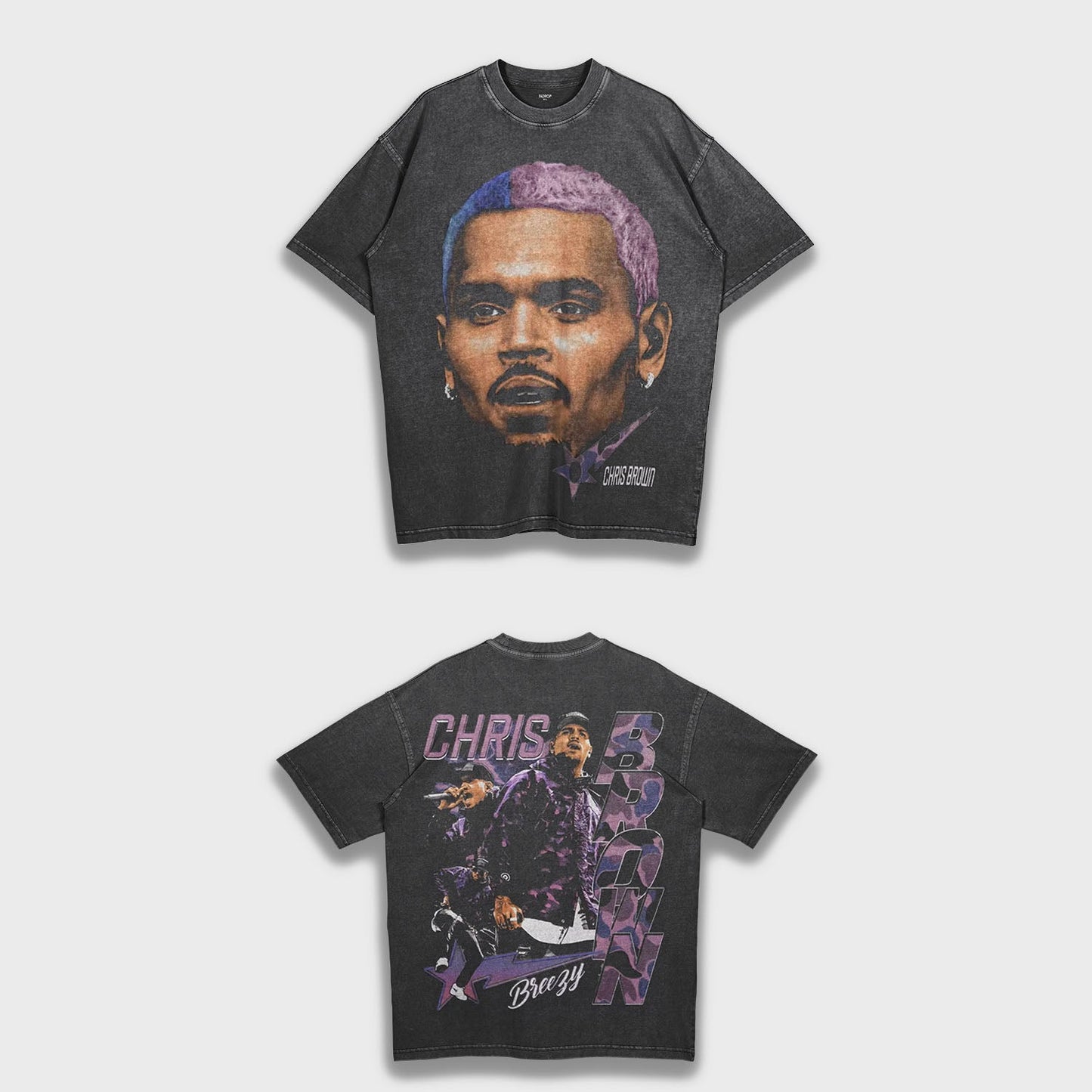 Chris Brown - Loose Fit Heavyweight T-Shirt