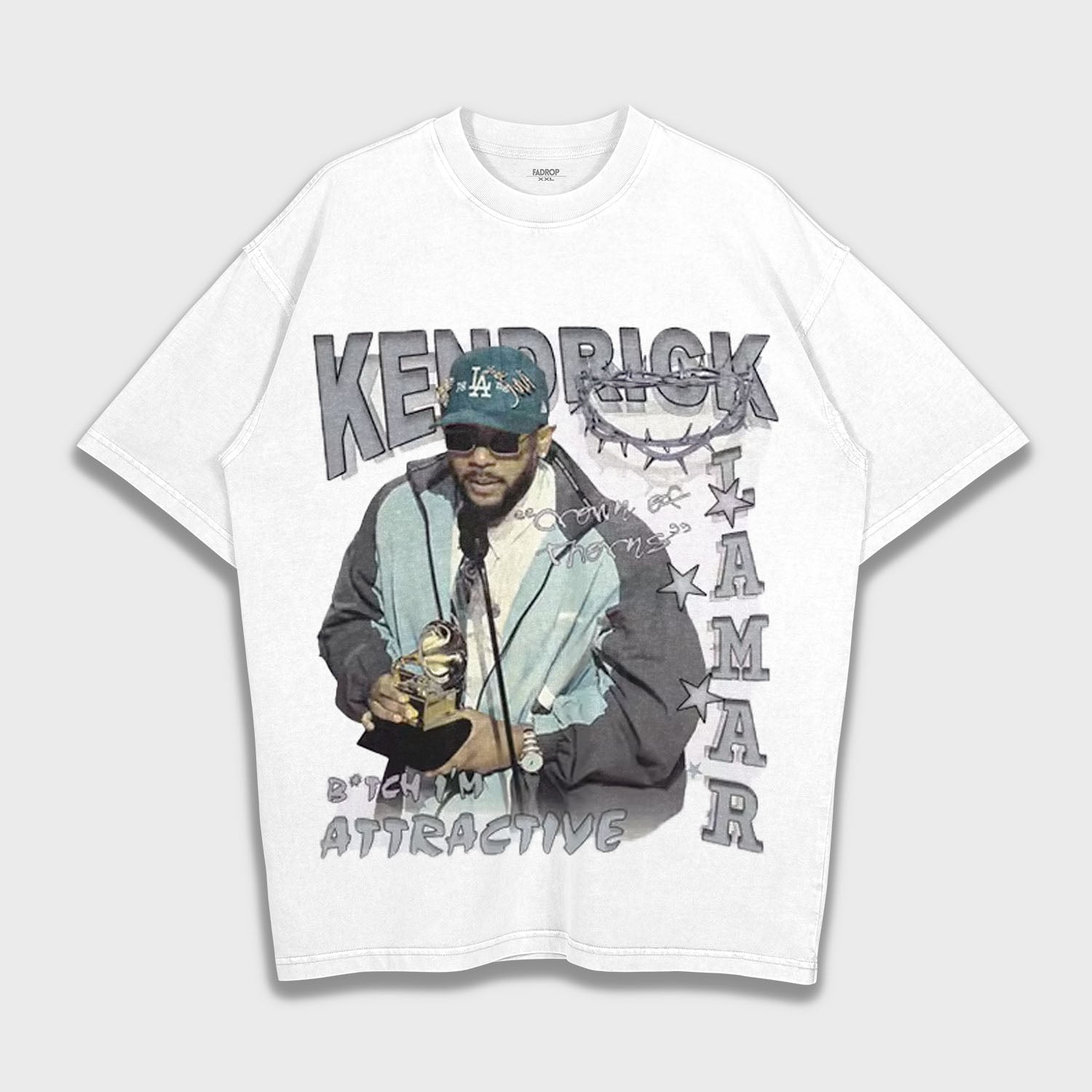 Kendrick Lamar - Loose Fit Heavyweight T-Shirt