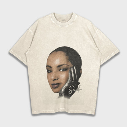 Sade - Loose Fit Heavyweight T-Shirt