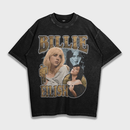 Billie Eilish - Loose Fit Heavyweight T-Shirt