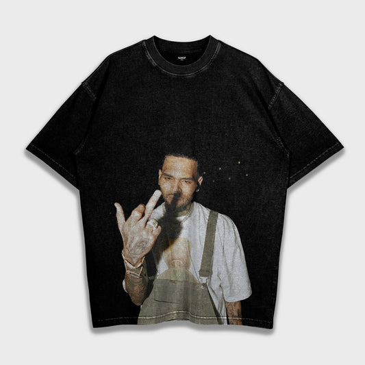 Chris Brown - Loose Fit Heavyweight T-Shirt