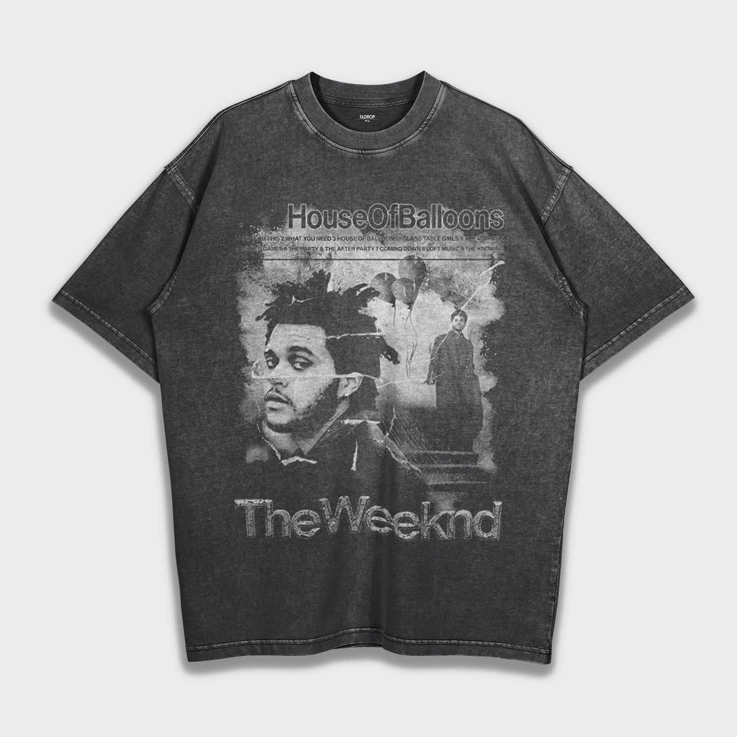 The Weeknd - Loose Fit Heavyweight T-Shirt