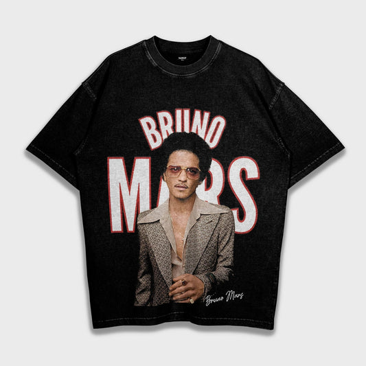 Bruno Mars - Loose Fit Heavyweight T-Shirt