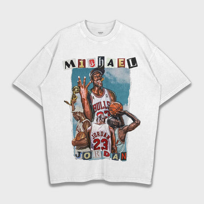 Michael Jordan - Loose Fit Heavyweight T-Shirt