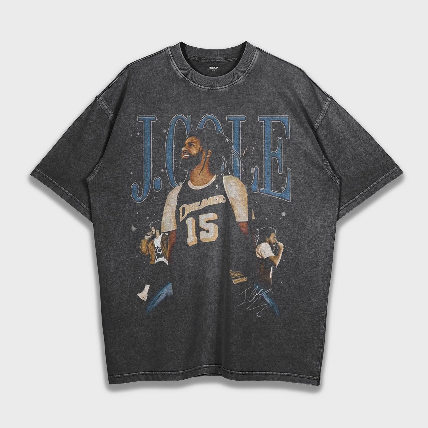 J. Cole - Loose Fit Heavyweight T-Shirt