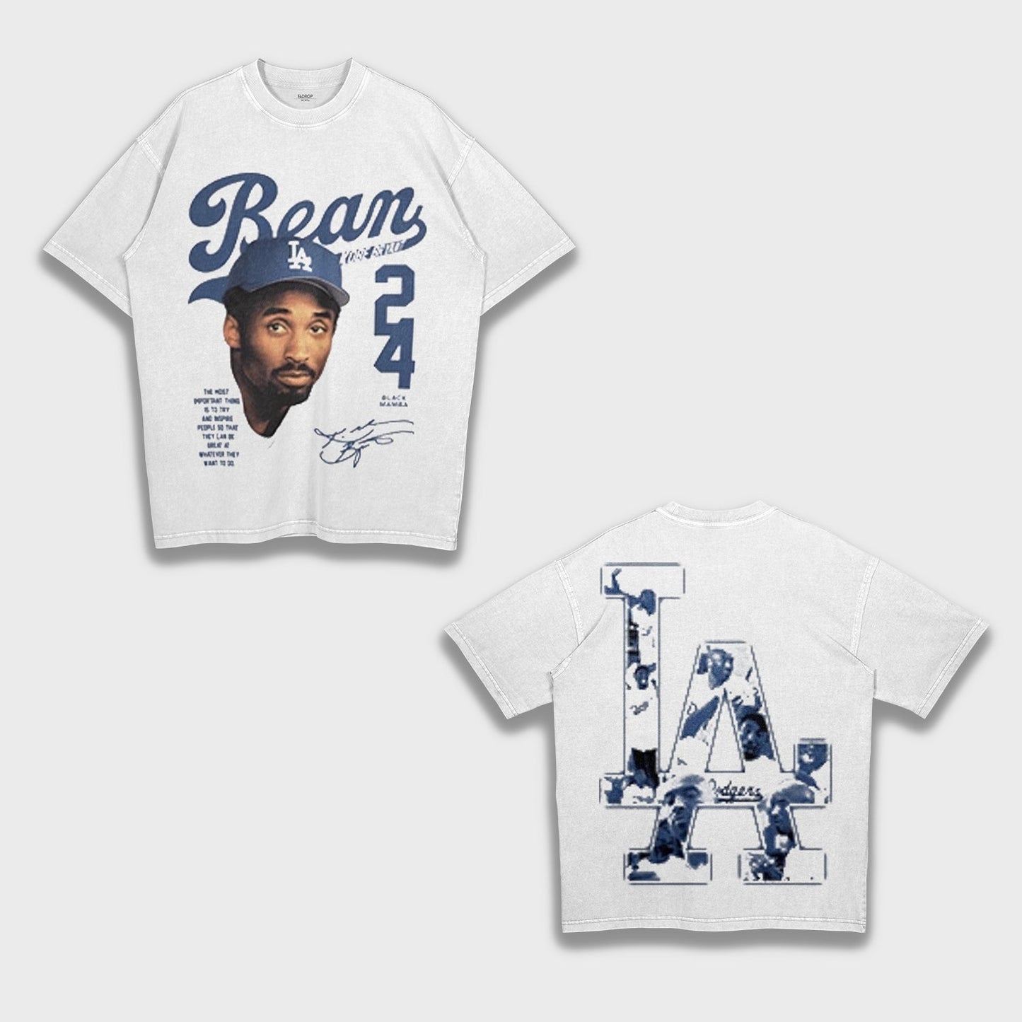 Kobe Bryant - Loose Fit Heavyweight T-Shirt