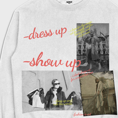 Dress up - Loose Fit Heavyweight Sweatshirt