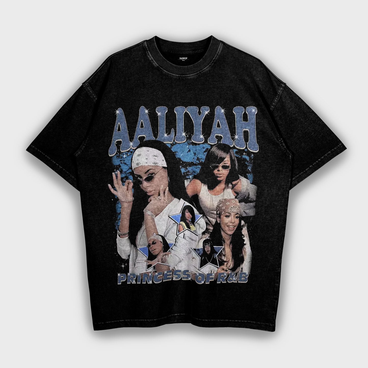 Aaliyah - Loose Fit Heavyweight T-Shirt