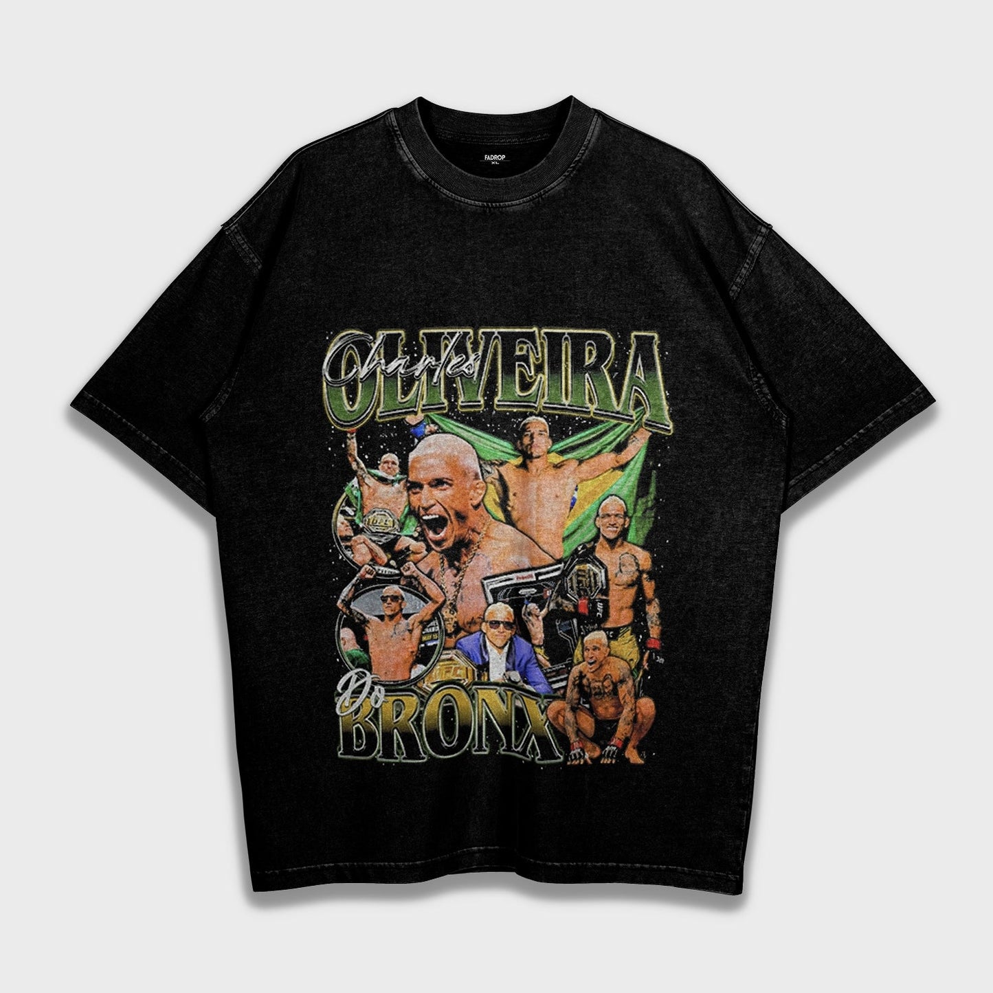 UFC Charles Oliveira - Loose Fit Heavyweight T-Shirt
