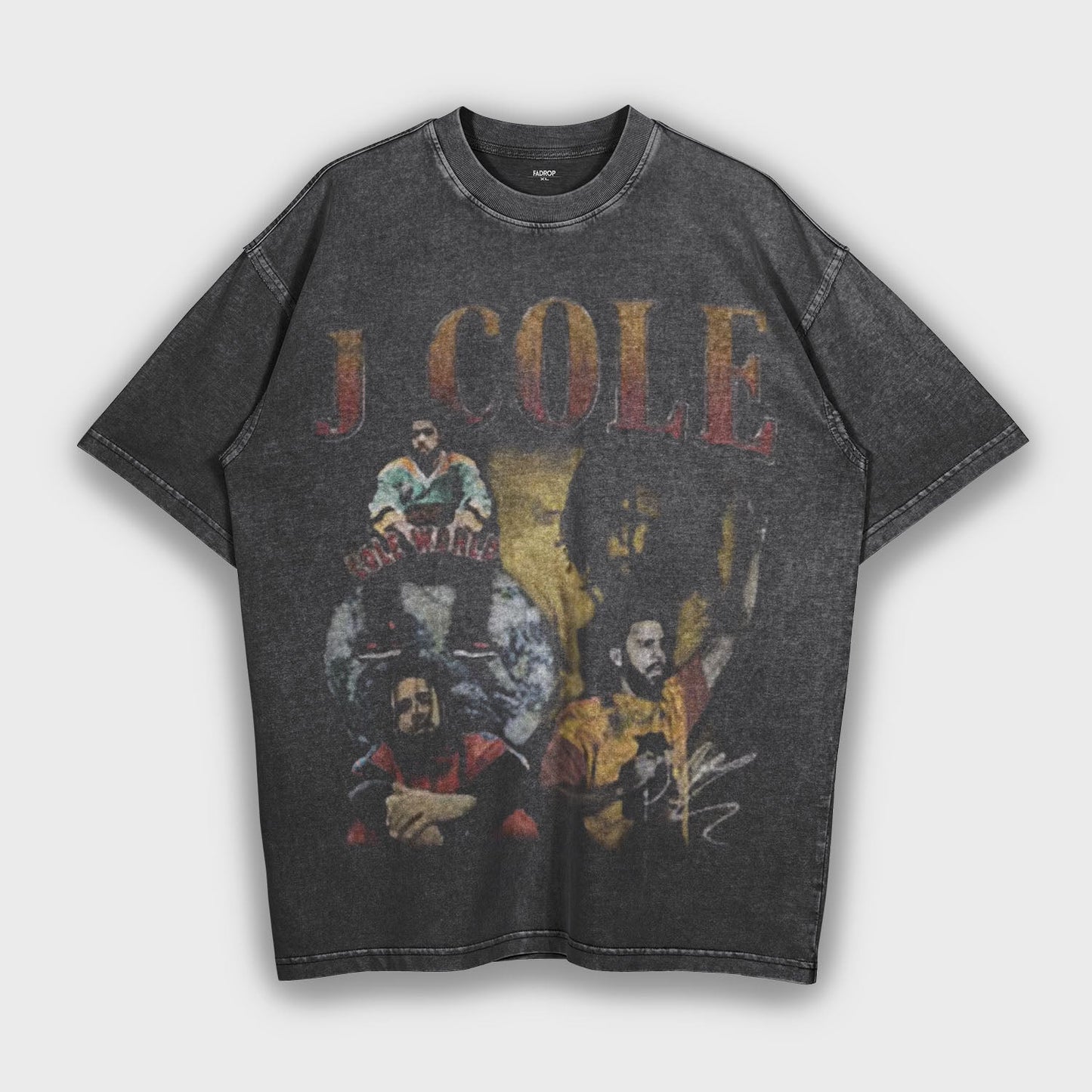 J. Cole - Loose Fit Heavyweight T-Shirt