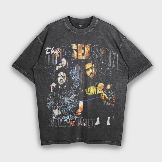 J. Cole The Off Season - Loose Fit Heavyweight T-Shirt