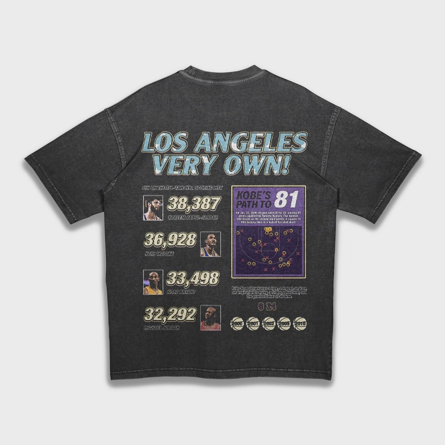Tribute to Kobe Bryant - Loose Fit Heavyweight T-Shirt