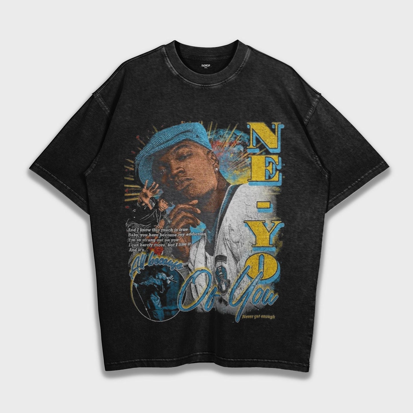 Ne-Yo - Loose Fit Heavyweight T-Shirt