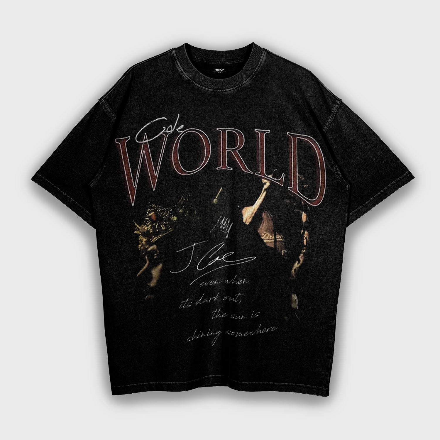 J. Cole - Loose Fit Heavyweight T-Shirt
