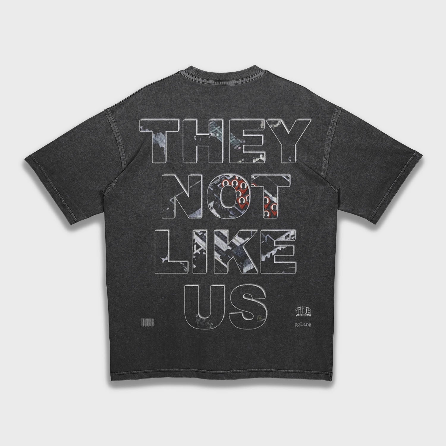 Kendrick Lamar NOT LIKE US - Loose Fit Heavyweight T-Shirt