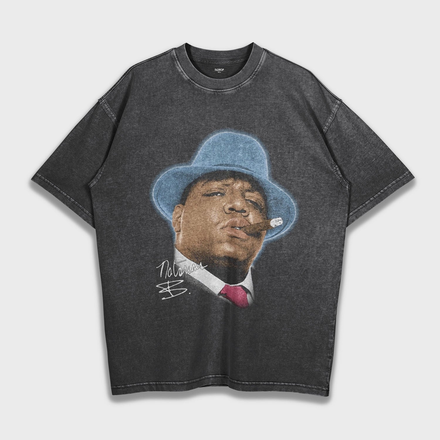 The Notorious BIG - Loose Fit Heavyweight T-Shirt