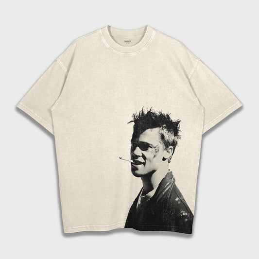 Fight Club (Brad Pitt) - Loose Fit Heavyweight T-Shirt