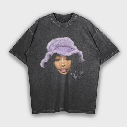 SZA - Loose Fit Heavyweight T-Shirt