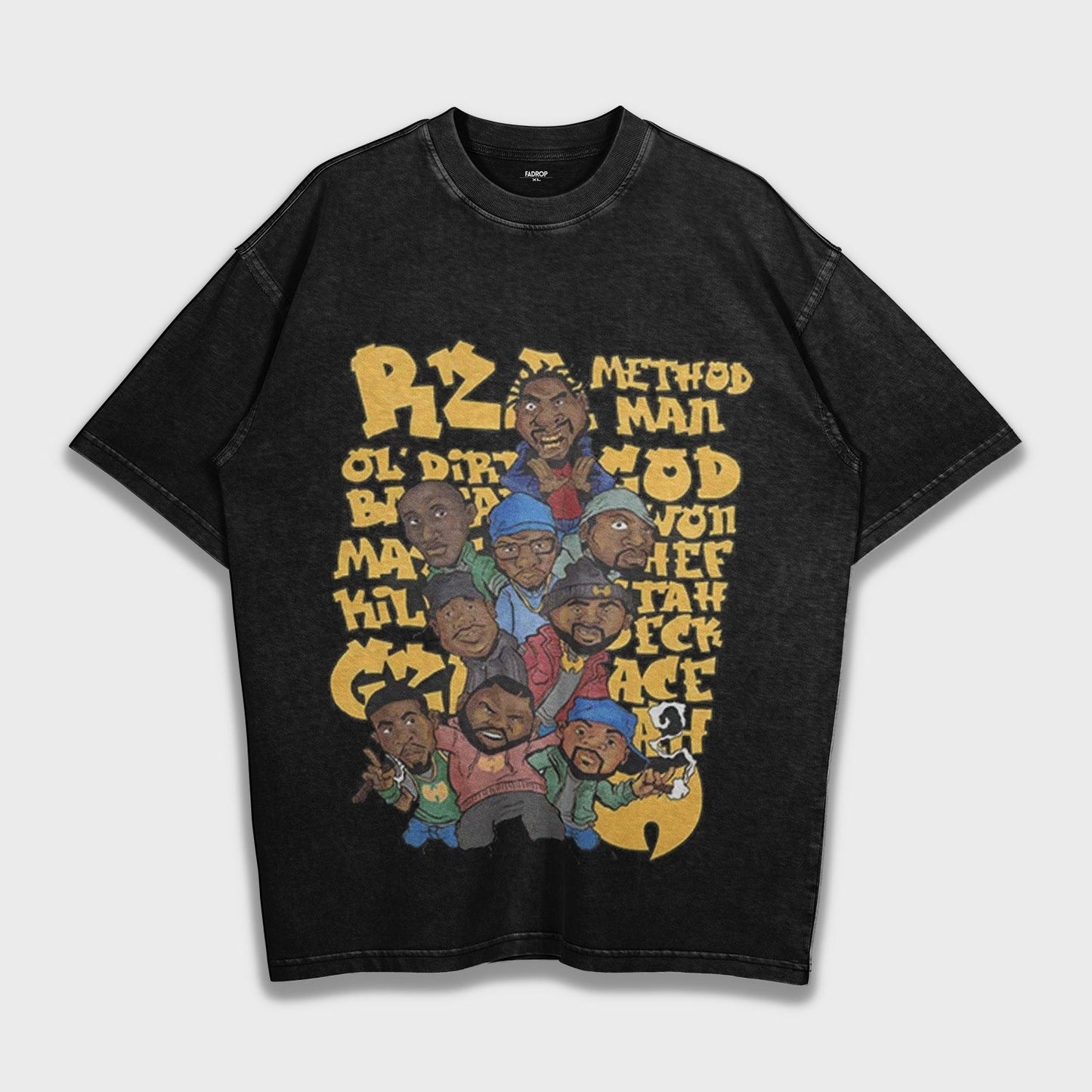 Wu-Tang Clan - Loose Fit Heavyweight T-Shirt