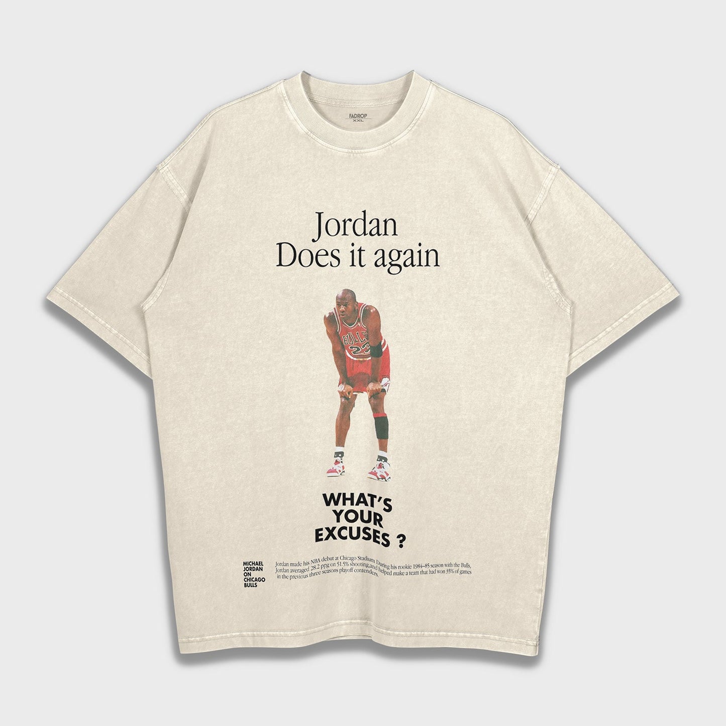 Michael Jordan - Loose Fit Heavyweight T-Shirt