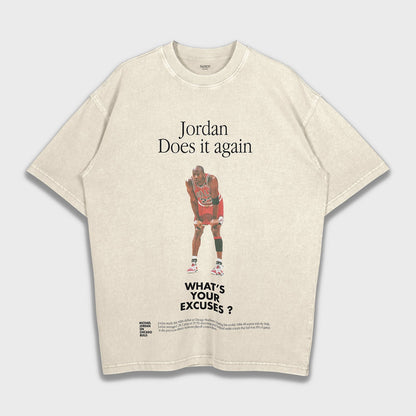 Michael Jordan - Loose Fit Heavyweight T-Shirt