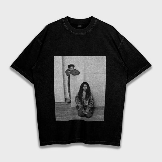 Kendrick Lamar X SZA - Loose Fit Heavyweight T-Shirt