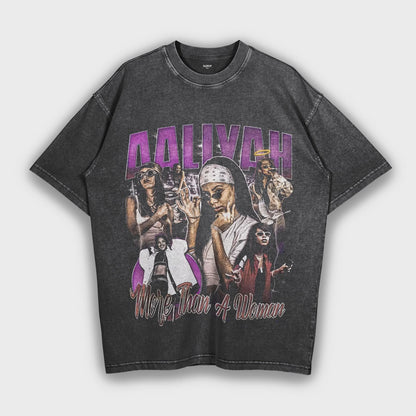 Aaliyah - Loose Fit Heavyweight T-Shirt