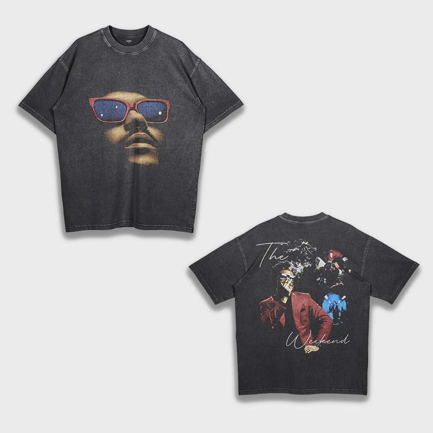 The Weeknd - Loose Fit Heavyweight T-Shirt