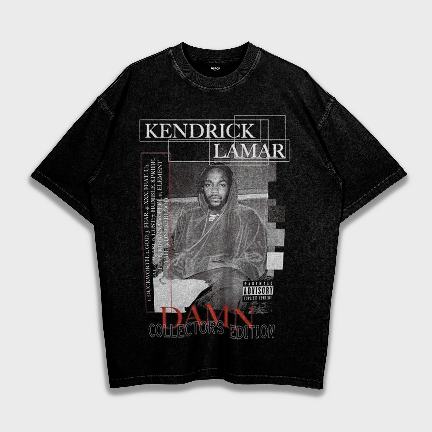 Kendrick Lamar - Loose Fit Heavyweight T-Shirt