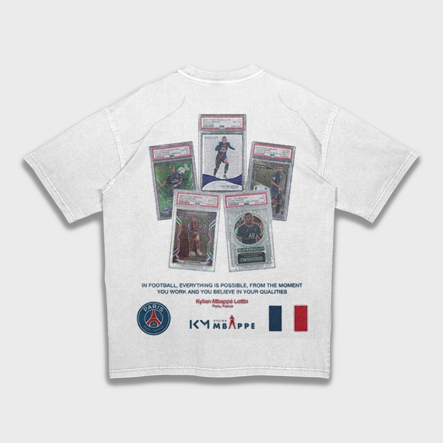 Kylian Mbappé - Loose Fit Heavyweight T-Shirt