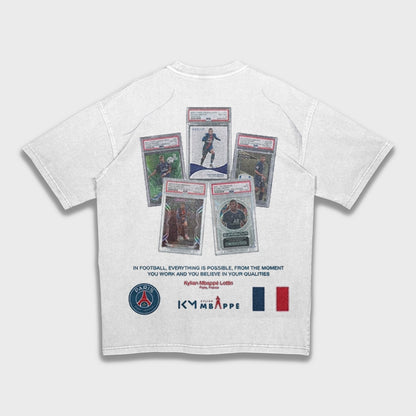 Kylian Mbappé - Loose Fit Heavyweight T-Shirt