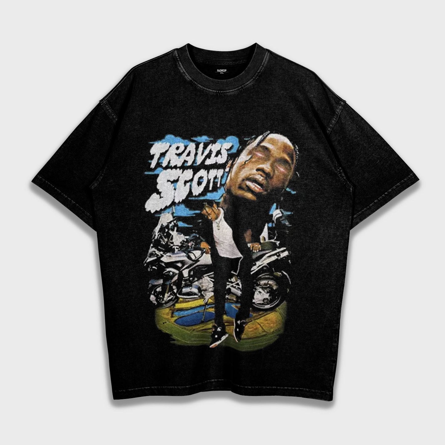 Travis Scott - Loose Fit Heavyweight T-Shirt