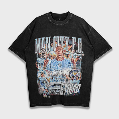 Erling Haaland - Loose Fit Heavyweight T-Shirt