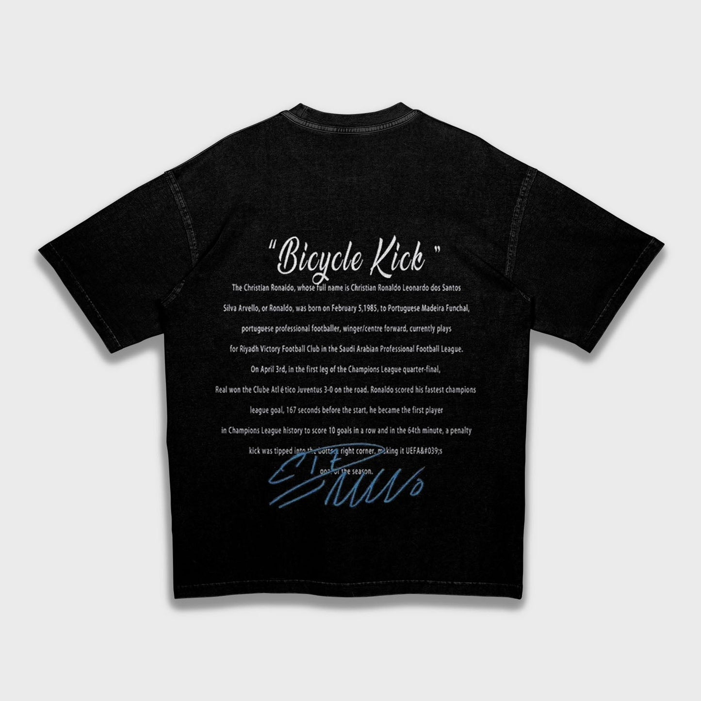 Cristiano Ronaldo - Loose Fit Heavyweight T-Shirt