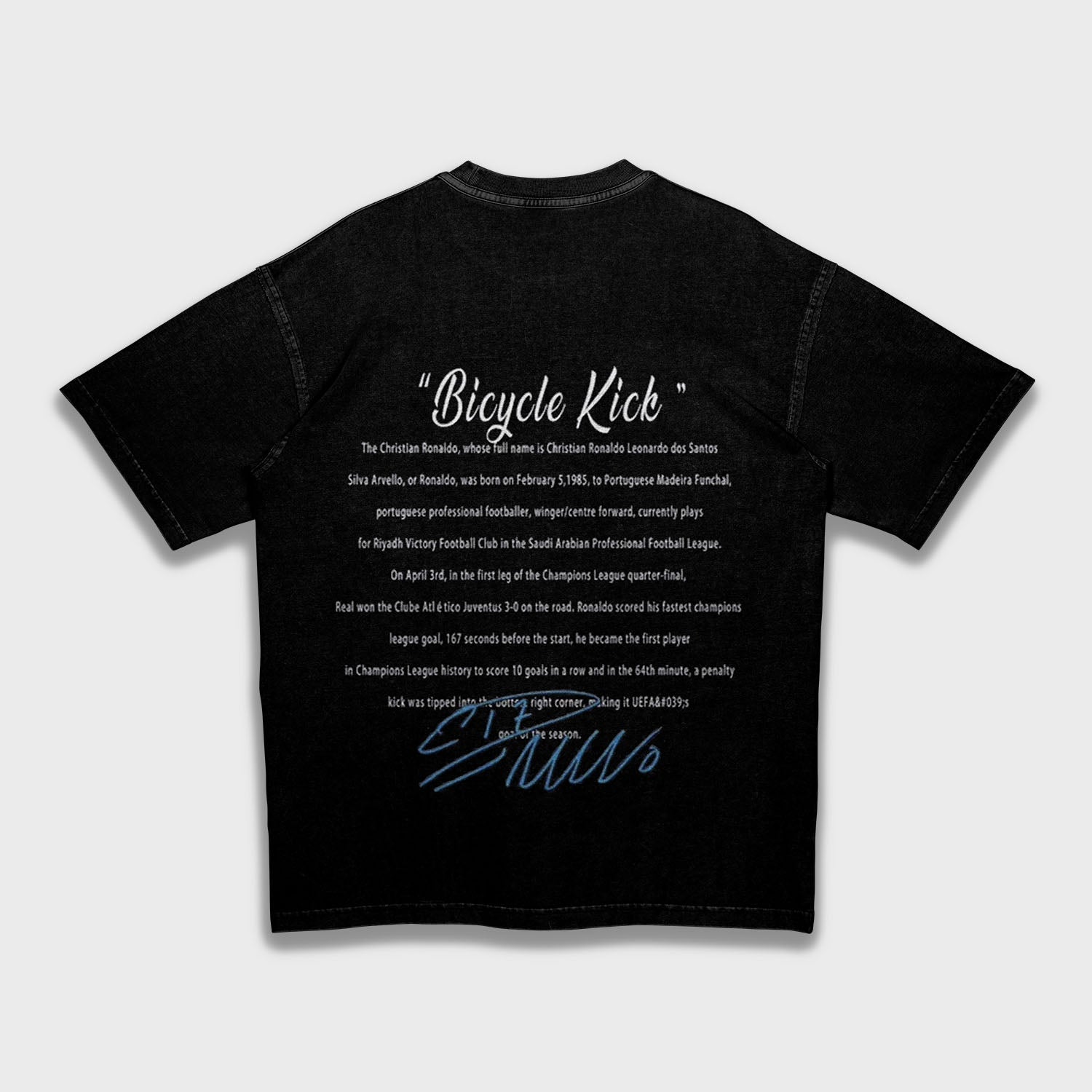 Cristiano Ronaldo - Loose Fit Heavyweight T-Shirt