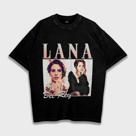 Lana Del Rey - Loose Fit Heavyweight T-Shirt