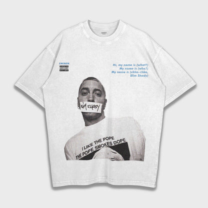Eminem - Loose Fit Heavyweight T-Shirt